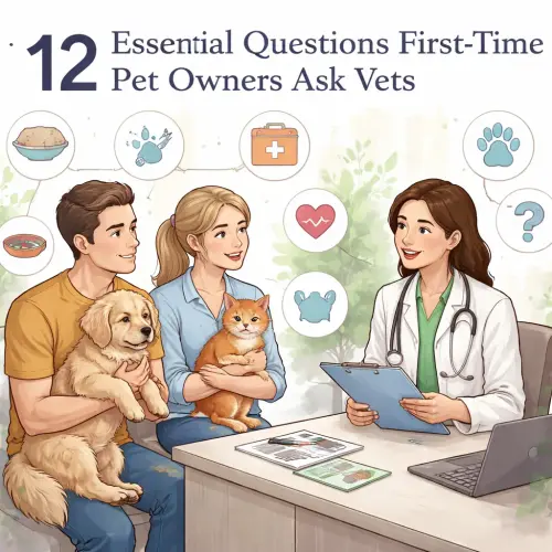 12 questions first-time pet owners ask vets