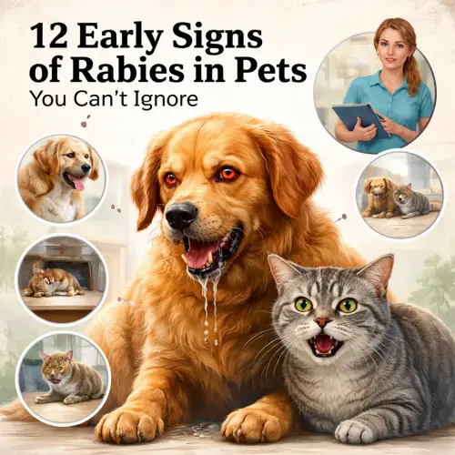 12 Signs of Rabies in Pets