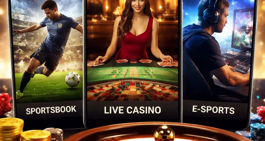 Core 7XM Betting Features : Sportsbook, Live Casino, and E-Sports