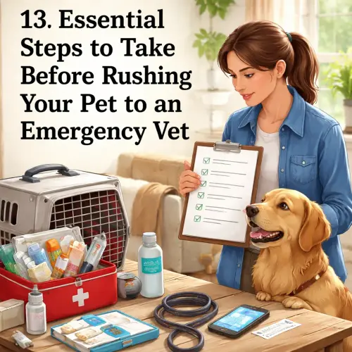 Steps to Take Before Rushing Your Pet to an Emergency Vet