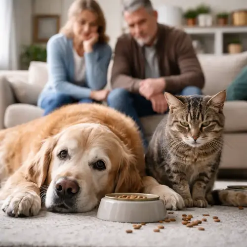 behavior changes in older pets, health issues in senior pets, signs of illness in aging dogs and cats