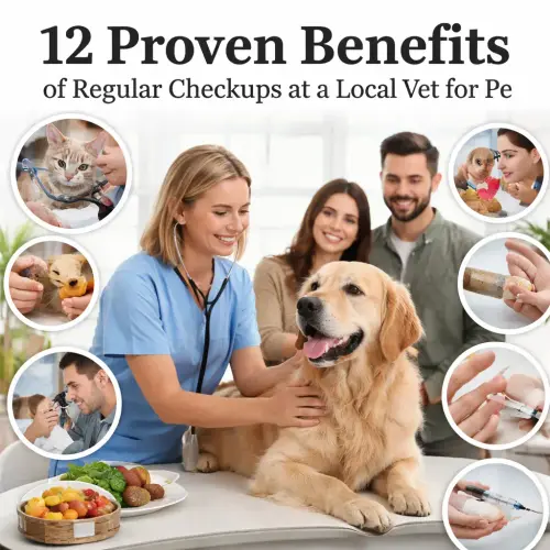 benefits of regular checkups at a local vet