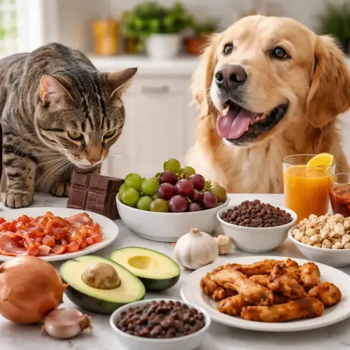 dangerous human foods pets should never eat, dangerous foods for pets, human foods pets should never eat