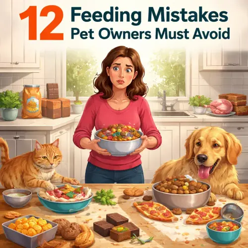  Feeding Mistakes Pet Owners Must Avoid