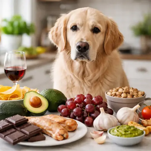 foods dogs should never eat