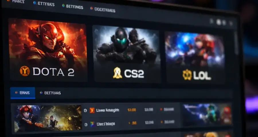 eSports Betting Markets Offered: Dota 2, CS2, LoL and More