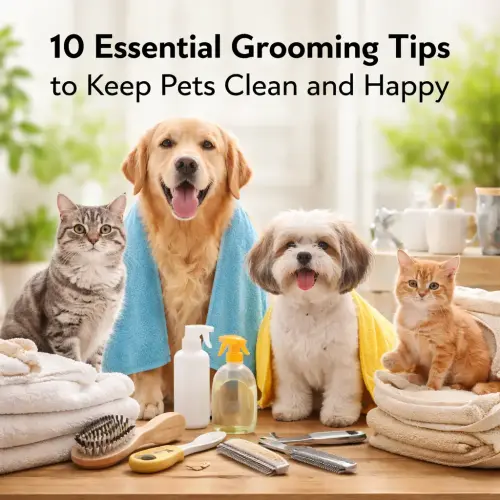 grooming tips to keep pets clean