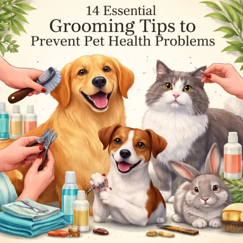 grooming tips to prevent pet health problems