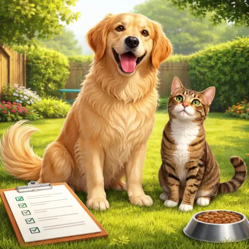healthy pet signs