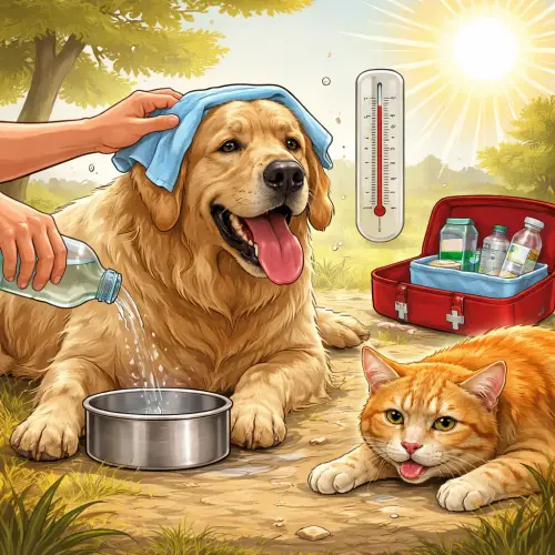 heatstroke symptoms in pets