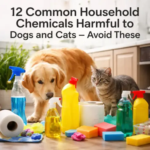household chemicals harmful to dogs and cats