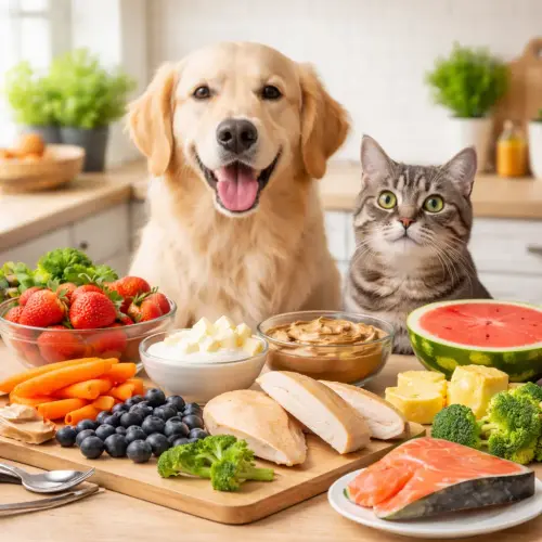 Human Foods That Are Safe in Small Amounts for Pets