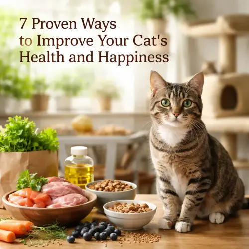 ways to improve your cat's health