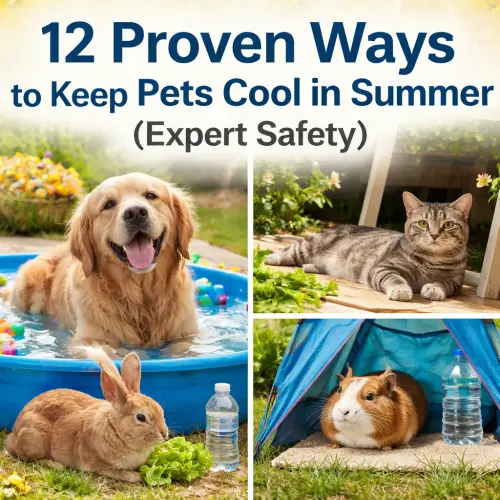 keep pets cool in summer
