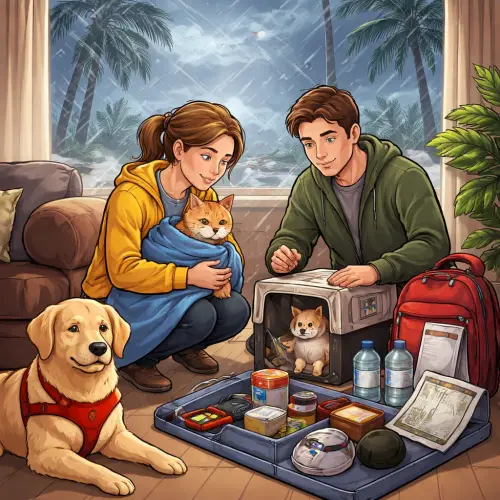 keep pets safe during typhoons