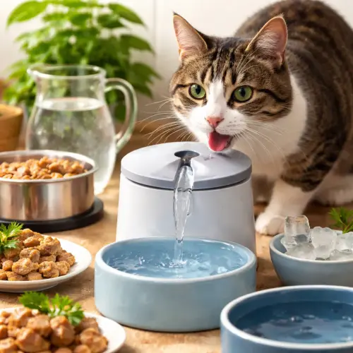 keep your cat hydrated and healthy