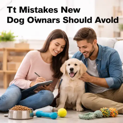 mistakes new dog owners should avoid