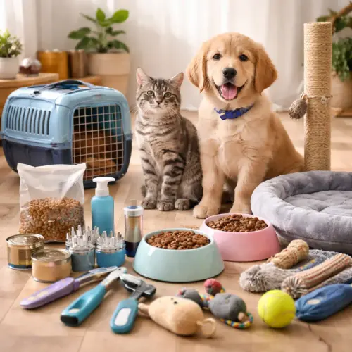 must-have pet supplies for new dog and cat owners, must-have pet supplies, pet supplies for new owners