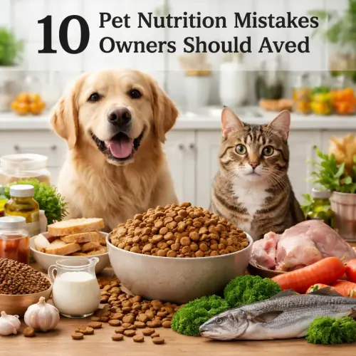 Pet Nutrition Mistakes Owners Should Avoid