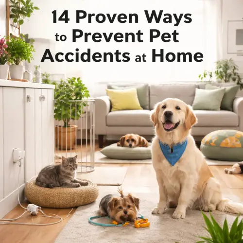 prevent pet accidents at home
