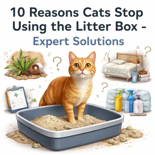 reasons cats stop using the litter box