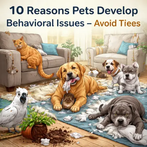 reasons pets develop behavioral issues