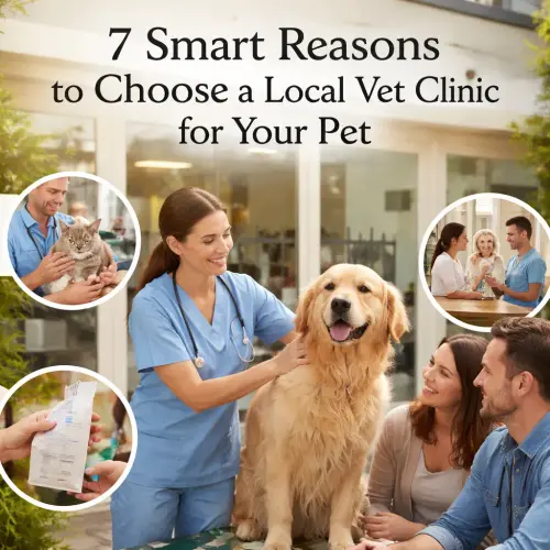 reasons to choose a local vet clinic