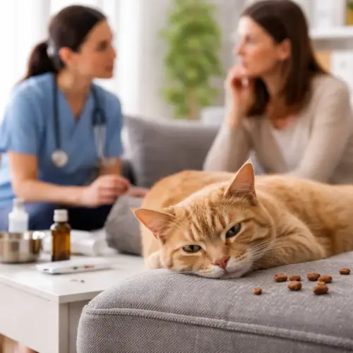 signs your cat is sick