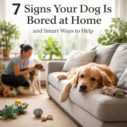 signs your dog is bored at home