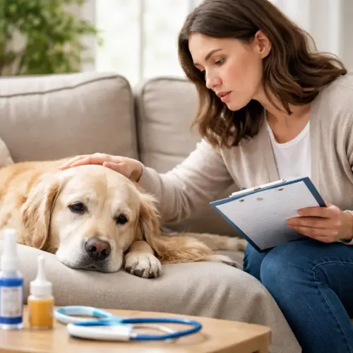 signs your dog is sick