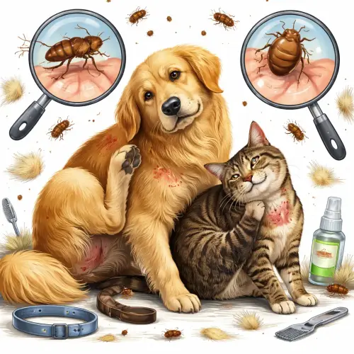 signs your pet has fleas or ticks