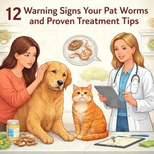 signs your pet has worms