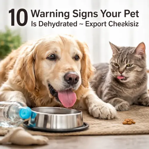 signs your pet is dehydrated