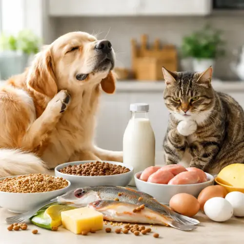 Signs Your Pet May Have Food Allergies, signs your pet may have food allergies, pet food allergies symptoms, dog food allergy signs
