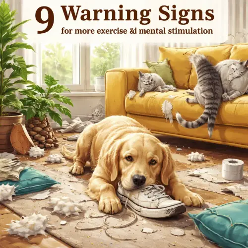 signs your pet needs more exercise