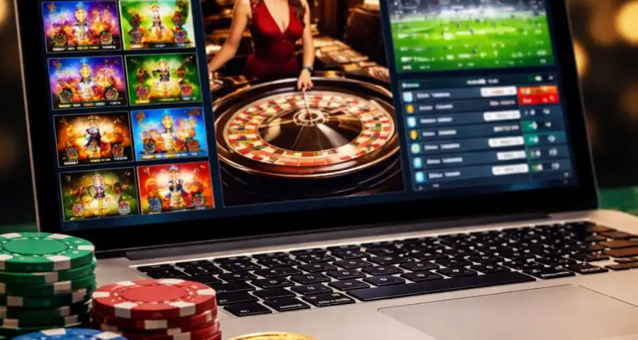 Game Selection: Slots, Sports, and Live Casino Action