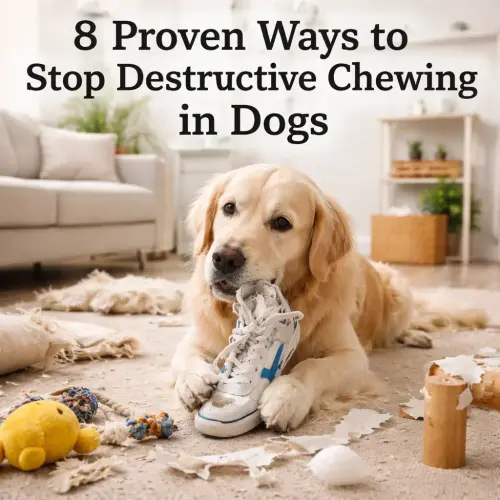 stop destructive chewing in dogs