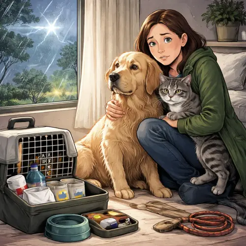 storm safety tips for pet owners