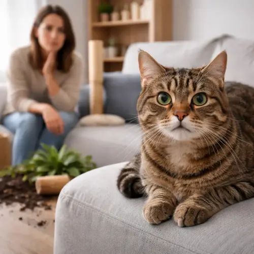 stressed cat signs