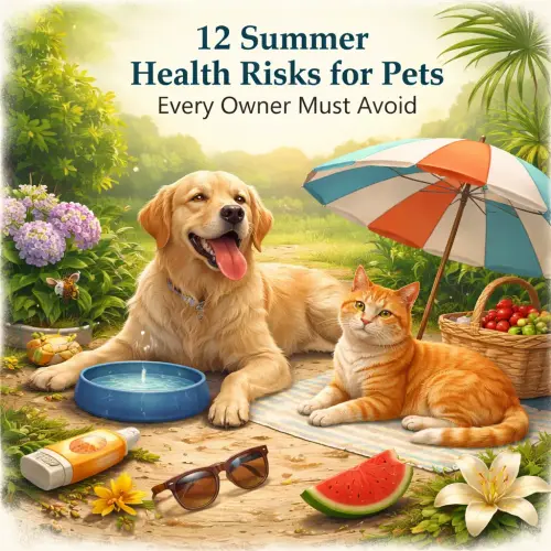 summer health risks for pets