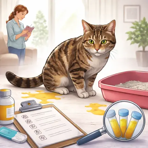 symptoms of urinary tract problems in cats