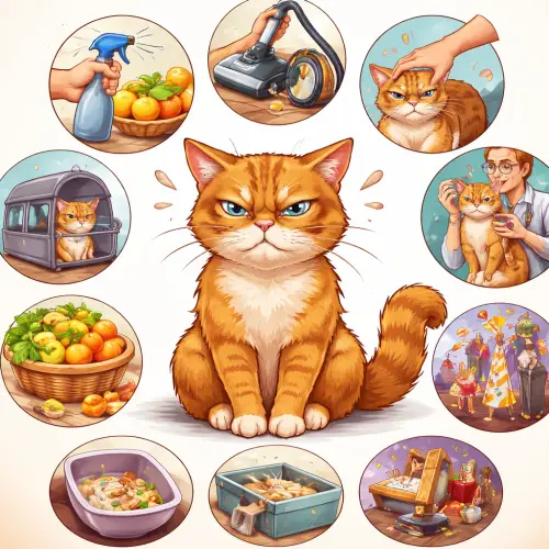 things cats hate
