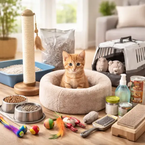 Things Every Kitten Owner Should Prepare at Home, kitten owner preparation, new kitten checklist