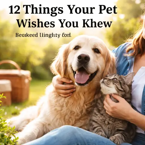 things your pet wishes you knew