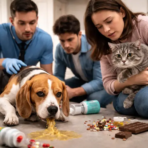 warning signs of pet poisoning