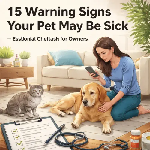 warning signs your pet may be sick