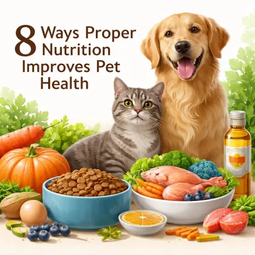 Ways Proper Nutrition Improves Pet Health
